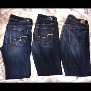 American eagle skinny jeans Size 8